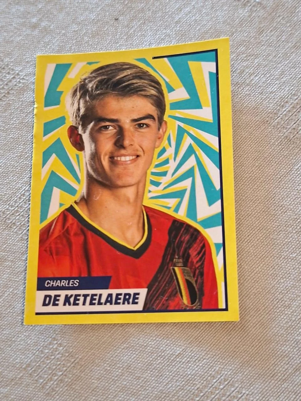 Panini / Sticker / Charles De Ketelaere / Rode Duivels